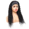 Picture of Headband wig Human hair deep wave Wigs Glueless Curly Hair Wig With Headband For Black Women