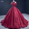 Red Off  the Shoulder Prom Dress Evening Gowns