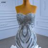 Obeauty™ Diamond mermaid wedding dress Ruffle beaded wedding gown 2022