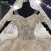 Obeauty™   Luxury White Off the Shoulder Princess Ball Gown Wedding Dress
