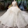 Obeauty™  Boho Lace Ball Gown Wedding Dress For Bride 2022