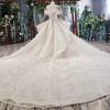 Obeauty™ Off the shoulder a line wedding dress ball gown 2022