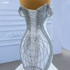 Obeauty™  Luxury mermaid wedding dress with bling beaded wedding gown 2022