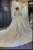Obeauty Amazing New Wedding Dress With Full Beading Elegant 2022 Bridal Dress 