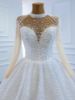 Obeauty™ luxury heavy beaded wedding dress ball gown 2022