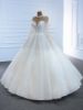 Obeauty™ luxury heavy beaded wedding dress ball gown 2022