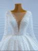 Obeauty™ Haute conture V-neck backless wedding dress ball gown 2022 OB67210