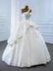 Obeauty™ Haute couture one shoulder backless wedding dress ball gown 2022 OB67207