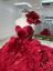 Obeauty RED wedding dress HAUTE COUTURE BALL gown BRIDAL DRESS
