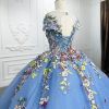 Obeauty™  Cape Quinceanera Dress quincea gown ball gown 