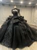 Obeauty™ Black Wedding Dress LLH0117