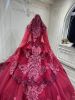 Obeauty™ Red Wedding Dress LLH0121