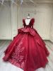 Obeauty™ Red Wedding Dress LLH0121