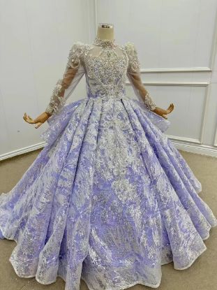 Obeauty™ luxury gilr dress childre dress princess dress birthday dress for children wedding gown 2-12 years
